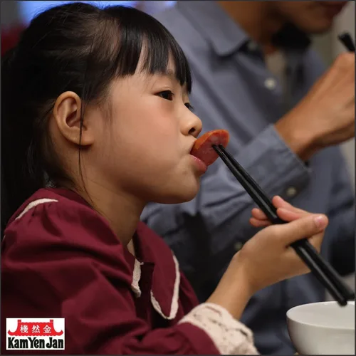 Miniatura 2 de Kam Yen Jan, Salchicha china hecha con carne de cerdo y pollo (), asiática, taiwanés, checo chino de regazo, 14 onzas (paquete de 3)