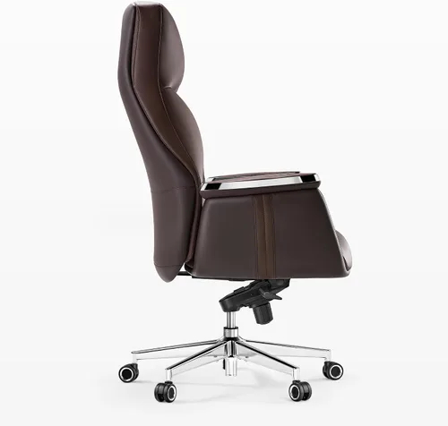 Miniatura 8 de EUREKA ERGONOMIC Royal II - Silla de oficina ejecutiva con respaldo alto, grande y alta con asiento extra ancho, silla de escritorio de cuero