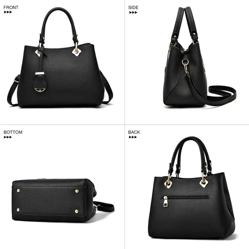 Miniatura 4 de Carteras y bolsos para mujer, bolso de mano de moda con asa superior