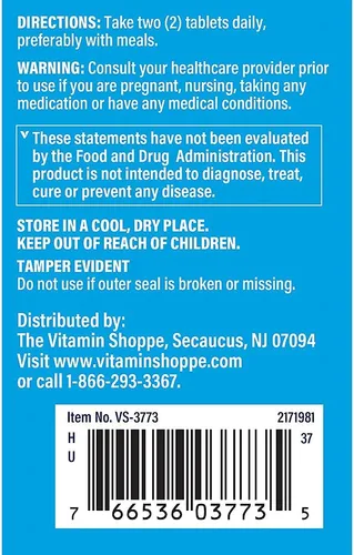 Miniatura 3 de The Vitamin Shoppe Brand Calcio Magnesio Zinc con vitamina D3, suplemento mineral diario para apoyo a la salud de huesos y dientes, sin gluten, sin