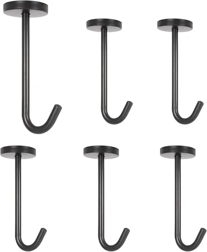 Miniatura 10 de NearMoon Ganchos para colgar abrigos, ganchos de montaje en pared para colgar sombrero, bata Hurse, perchas de acero inoxidable 304 resistentes