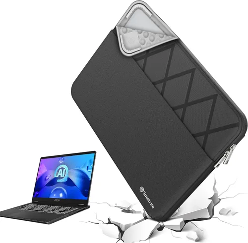 Miniatura 17 de Smatree Funda para portátil MSI Summit 13 AI+Evo Copilot+PC/E13 AI Evo A1M, para Summit E13 Flip Evo de 13.4 pulgadas, funda con bolsillo