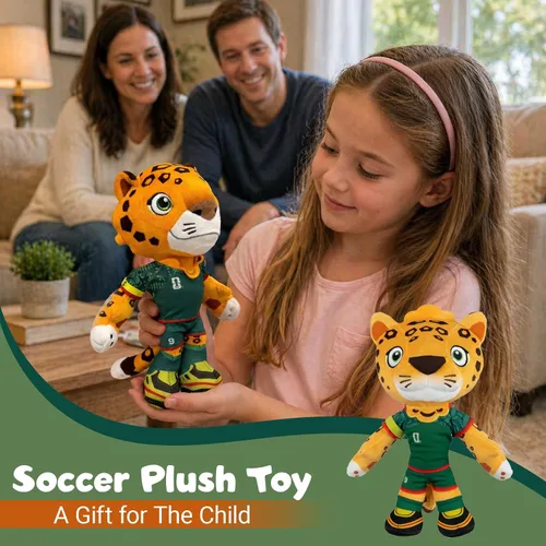 Miniatura 4 de EOHX 2026 World Cup Mascot Plush Toys, 12 Inch Soft Stuffed Animal Set, Merchandise for Kids, Football Fans Gift, Party Favors, Room Decor