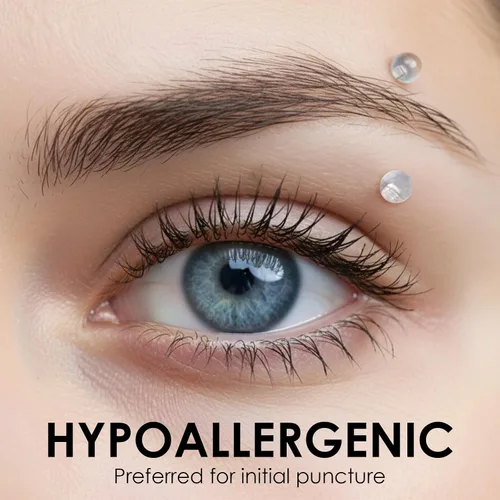 Miniatura 7 de Yolev 15 piezas de retenedores de piercing transparentes para cejas, 0.63 onzas, barra curvada invisible, anillos de ombligo de plástico, cartílago