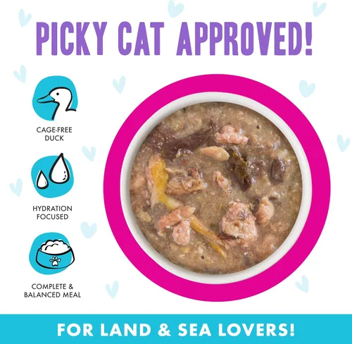 Miniatura 3 de Weruva B.F.F. OMG – mejor amigo felino Oh My Gravy! Latas de comida húmeda natural sin granos, recetas de tierra y mar en salsa