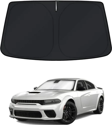 Miniatura 91 de KUST - Parasol plegable para parabrisas para Ford Ranger, accesorios 2019-2025 2026, parasol personalizado para ventana, protector solar plegable