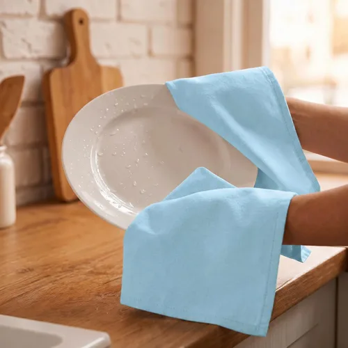 Miniatura 245 de Urban Villa Toallas de cocina 100% algodón para cocina (juego de 6) 20"x30" toallas de cocina altamente absorbentes, juego de ropa de cocina