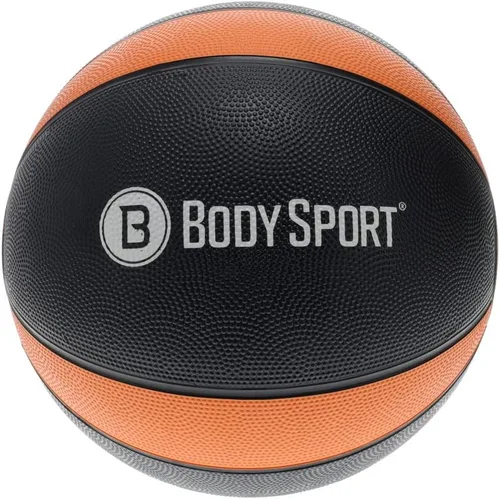 Miniatura 8 de Body Sport Pelota medicinal - Pelota de ejercicio con peso - Equipo de gimnasio en casa - Pelota de entrenamiento de fitness - Entrenamiento de Gris