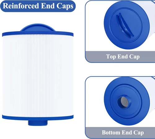 Miniatura 4 de Cryspool® 06045 Filtro compatible con Artesian Spas, Tidal Fit Swim 06-0006-12, 06-0005-12, 6CH-502, PAS50SV-F2M, FC-0311, cartucho de filtro de spa