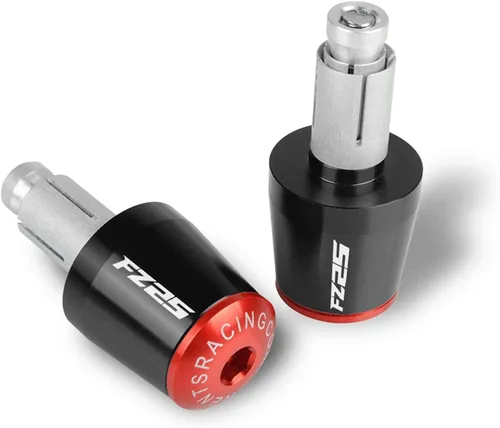 Miniatura 13 de Tapones para manillar de motocicleta, 2 unidades, de aluminio CNC, para manillar de motocicleta, tapones para extremos de manillar para Yamaha FZ25