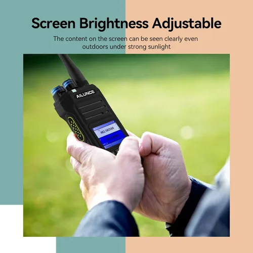 Miniatura 5 de Retevis Ailunce HA1G Radio GMRS de Mano, Actualización Chirp, Radio GMRS con Micrófono de Altavoces IP67, Impermeable IP67, NOAA, 2800mAh USB-C