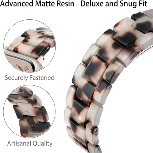 Miniatura 2 de Correa de resina compatible con Apple Watch Band de 1.929 in 1.811 in 1.772 in 1.732 in 1.654 in 1.614 in 1.575 in 1.496 in, correa ligera de moda