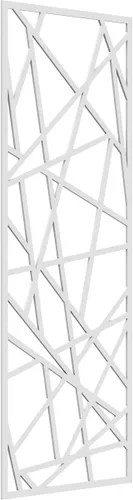 Miniatura 54 de Conway Paneles de pared decorativos de madera con calado, 9 3/8 pulgadas de ancho x 24 3/8 pulgadas de alto x 1/4 de alto, aliso