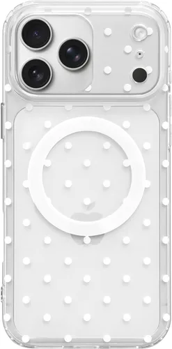 Miniatura 24 de Hython Funda para iPhone Air, diseño estético de lunares lindos, funda simple de 6.5 pulgadas, delgada, antiarañazos, parachoques de TPU suave, a