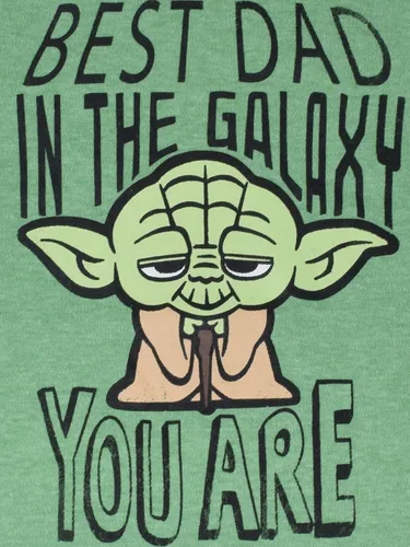 Miniatura 6 de STAR WARS Body de manga corta para bebé del Día del Padre Yoda Darth Vader