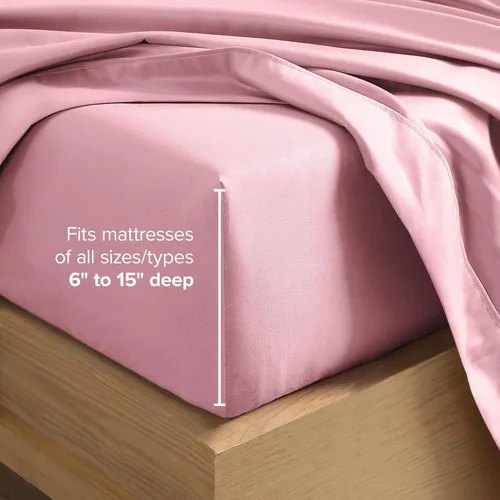 Miniatura 5 de Bare Home Juego de Sábanas King - Sábanas de Cama King de Microfibra Ultra-Suave de Lujo 1800 - Doble Cepillado - Bolsillos Profundos - Ajuste Fácil