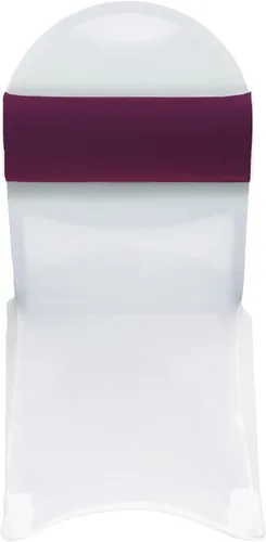 Miniatura 42 de YOUR CHAIR COVERS - Bandas elásticas de elastano para sillas, color negro (paquete de 10), bandas elásticas universales para banquetes, fiestas