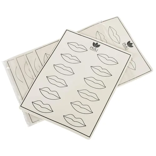 Miniatura 2 de Almohadillas de labios – Microblading Practice Skin 5 juegos de labios - Piel de práctica de rubor labial
