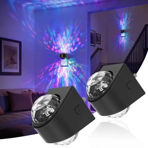 Miniatura 26 de JandCase Luces nocturnas enchufables a la pared, proyector de estrellas, luz nocturna de galaxia automática 3CCT, enchufe con sensor de luz