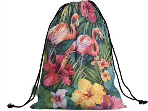 Miniatura 212 de Bolsa de agarre de gimnasia de piel de animal, bolsa de gimnasia con cordón ajustable, bolsa de cuerda para fauna silvestre, Mariposas Galaxy