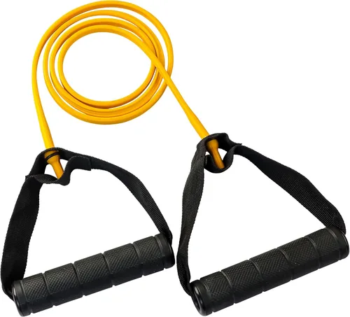 Miniatura 5 de Body-Solid Tools - Bandas de tubo de resistencia media, tubos de ejercicio para entrenamientos, fitness en la playa, gimnasio en casa, tubos