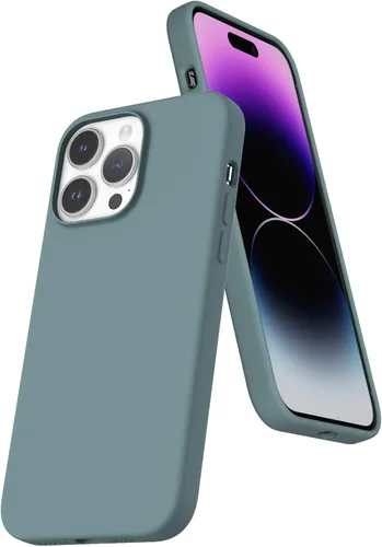 Miniatura 157 de Funda de silicona líquida compatible con iPhone 11 (6.1 pulgadas), cubierta de goma de gel de protección completa con forro de microfibra suave