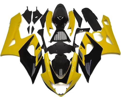 Miniatura 205 de Kit de carenado de inyección azul, negro y blanco para Suzuki GSXR600 GSX750 2006 2007 GSXR 600 GSX-R750 06 07 ABS Carenado de plástico completo