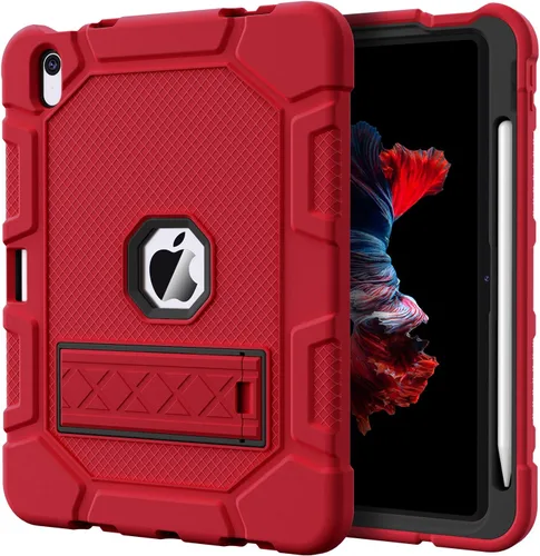 Miniatura 8 de Azzsy Funda para iPad 10.ª generación de 10.9 pulgadas, 2022, soporte integrado para lápiz Apple, funda protectora resistente a prueba de golpes