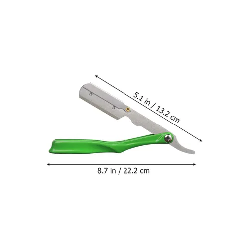 Miniatura 5 de Beavorty Barber Razor Holder Mens Hair Blade Straight Razor Stand Professional Shaving Supply