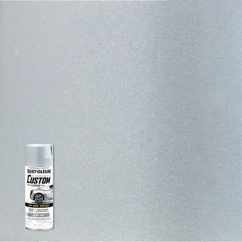 Miniatura 3 de Rust-Oleum 340569 Pintura en aerosol de laca personalizada para automóviles, 11 oz, gris plateado mate