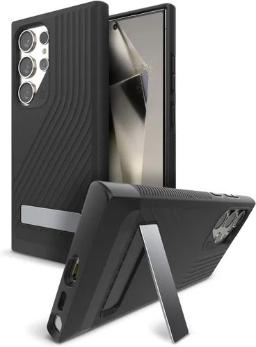 Miniatura 10 de ZAGG Denali - Funda para Samsung Galaxy S24 con soporte, protección de doble capa con infusión de grafeno, resistente a caídas de 16 pies, diseño