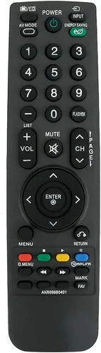 AKB69680401 Reemplazo remoto para LG TV 19LH20 22LH20 26LH20 32LH20 37LH20 42LH20 32LH30 37LH30 42LH30 47LH30 19LU55 2 2LU55 27LU55 32LF11 37LF11