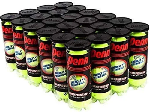 Penn Championship - Pelotas de tenis de cabeza de gran altitud, paquete de 24 72 pelotas amarillas, aprobadas por la USTA e ITF, pelota oficial de
