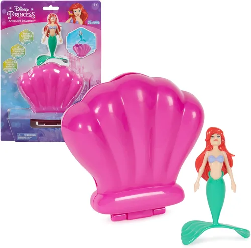 Miniatura 12 de SwimWays Disney Princess Ariel - Varitas de buceo con purpurina, paquete de 3, juguetes de baño y suministros de fiesta en la piscina para niños