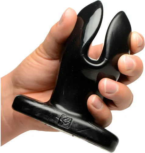 Miniatura 2 de Master Series XL Anal Acampanado Anal Plug, Negro