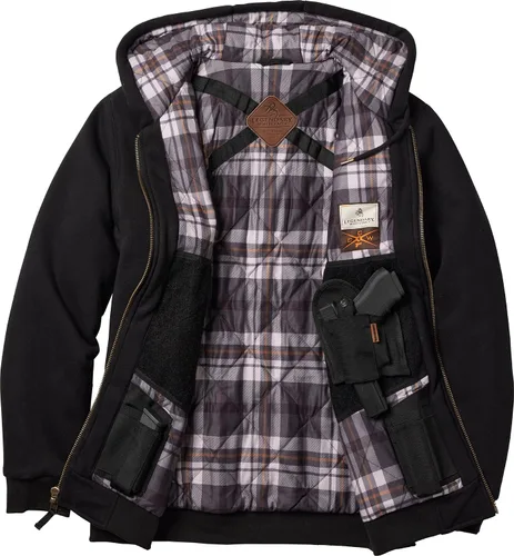 Miniatura 3 de Legendary Whitetails Sudadera con capucha y cremallera completa con aislamiento oculto para hombre