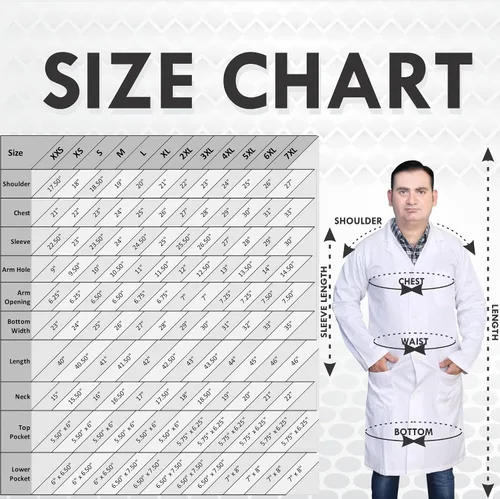 Miniatura 5 de DR Uniforms - Abrigo de laboratorio de algodón, unisex, color blanco, para estudiantes y médicos