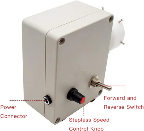 Miniatura 5 de Máquina de bobinado de construcción de caña de pescar eléctrica profesional, herramienta de caña de pescar DIY, interruptor de avance y retroceso