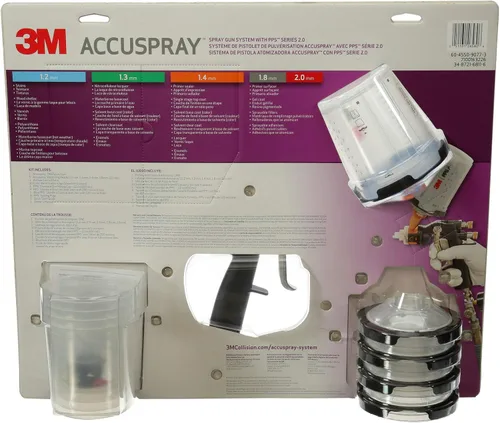 Miniatura 2 de 3M Accuspray - Sistema de pistola de pintura con PPS 2.0, 26580, estándar, 22 onzas, uso para automóviles, muebles, gabinetes y más, 1 pistola