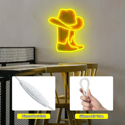 Miniatura 6 de Letrero de neón de amanecer y atardecer, luz de neón LED regulable para decoración de pared, letreros de neón de surf oceánico alimentado por USB