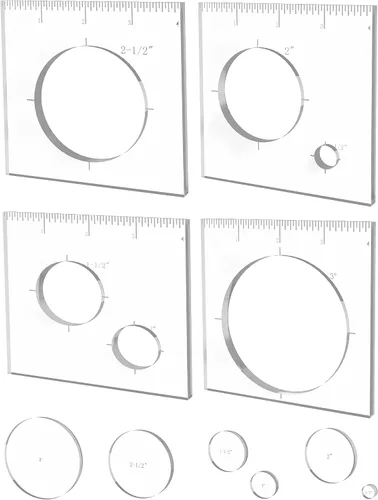 Miniatura 11 de 3 plantillas de enrutador para carpintería, plantilla de enrutador y kit de plantillas con incrustaciones de pajarita