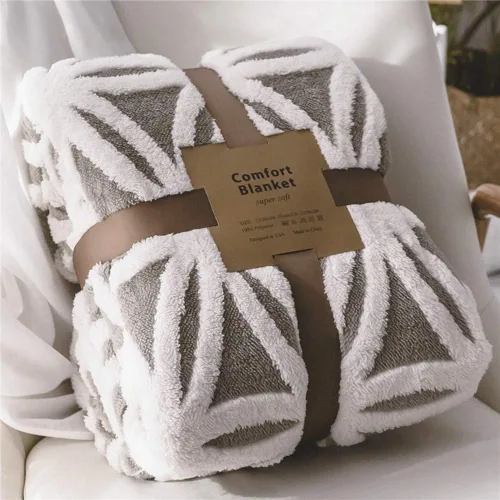 Miniatura 16 de LOMAO – Manta de vellón sherpa, suave y mullida de doble faz para sillón, sofá o cama (negro, 51 x 63 pulgadas)