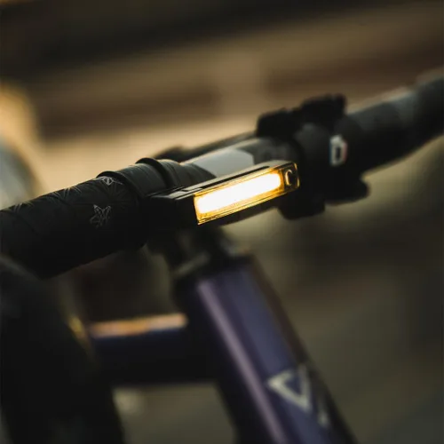 Miniatura 5 de Knog Plus - Luz delantera para bicicleta, luz LED COB para bicicleta, soportes para faros delanteros en manillares, horquillas delanteras, casco