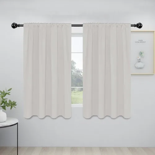 Miniatura 73 de Easy-Going - Cortinas opacas con bolsillo para varilla para el dormitorio, cortinas para ventanas que oscurecen la habitación o la sala de estar