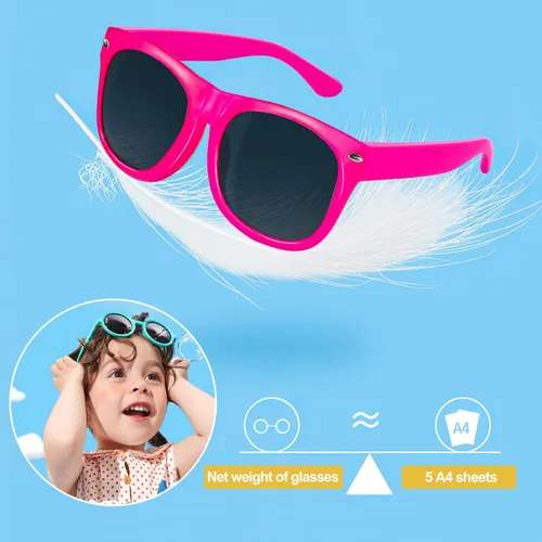 Miniatura 5 de GINMIC Gafas de sol para niños, regalos de fiesta, paquete de 12 lentes de sol neón para niños, niños y niñas, gran regalo para suministros