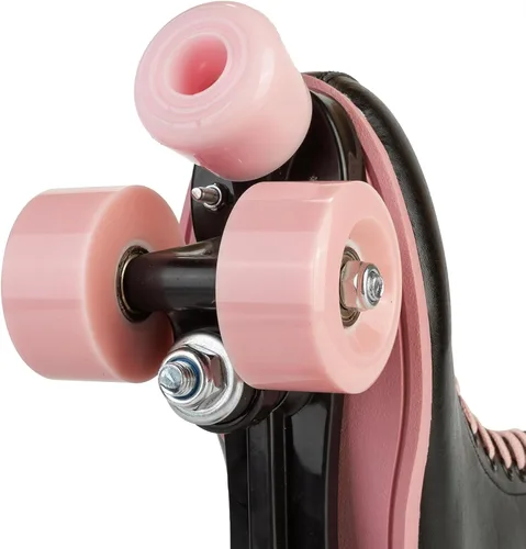 Miniatura 8 de Silvertree Patines de ruedas para mujeres y hombres de cuero de poliuretano de alta calidad para adultos, patines de derby de ruedas ligeras