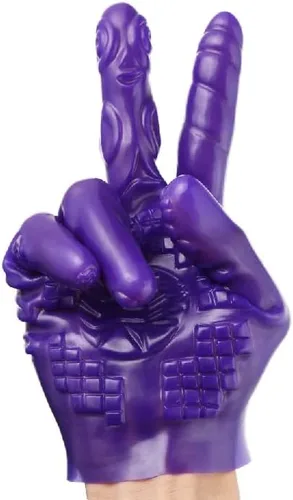 Miniatura 4 de Infatuation Magic Hand Anal Plug. Consoladores de PVC suave, estimulador de vagina para el punto G, entrenamiento de empuje, orgasmo, masturbador