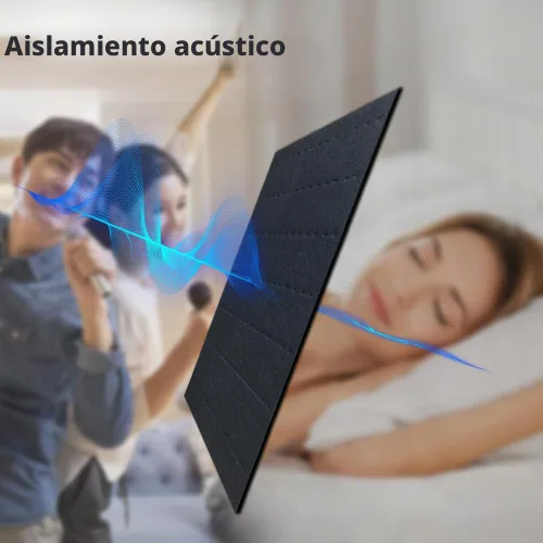 Miniatura 4 de Paneles de Pared de Listones de Madera Acústica Acanalados con Absorción de Sonido 3D Paneles de Pared para Decoración de Pared Interior Panel