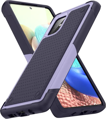 Diseñado para Samsung Galaxy A71 5G Funda 2 en 1 Regalo Grado Militar Protección contra Caídas Cubierta Resistente de Servicio Pesado a Prueba de