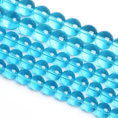 Miniatura 76 de 100 cuentas redondas sueltas de hematita negra de grado AAA para hacer joyas y pulseras
